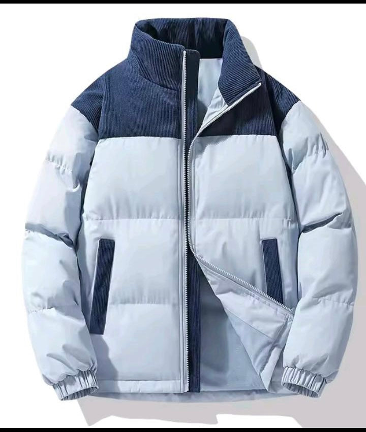 Winter Puffer Jacket for Men - Warm, Casual Fashion Coat”