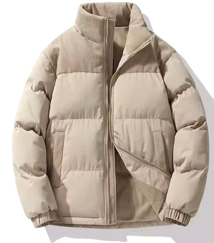Winter Puffer Jacket for Men - Warm, Casual Fashion Coat”