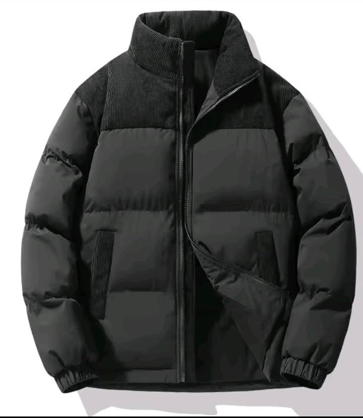 Winter Puffer Jacket for Men - Warm, Casual Fashion Coat”